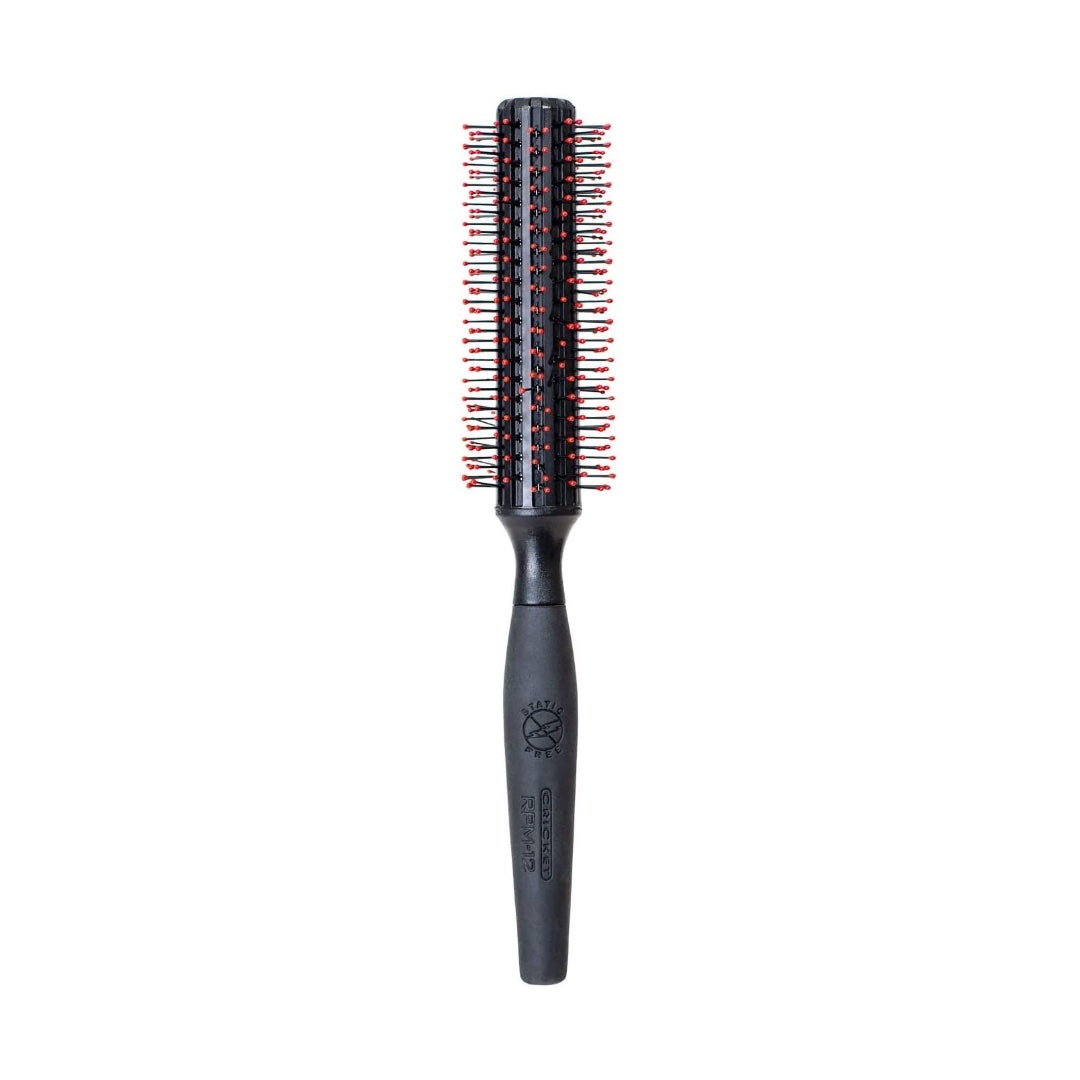 Cricket Professional Static Free RPM 12 Row Round Brush