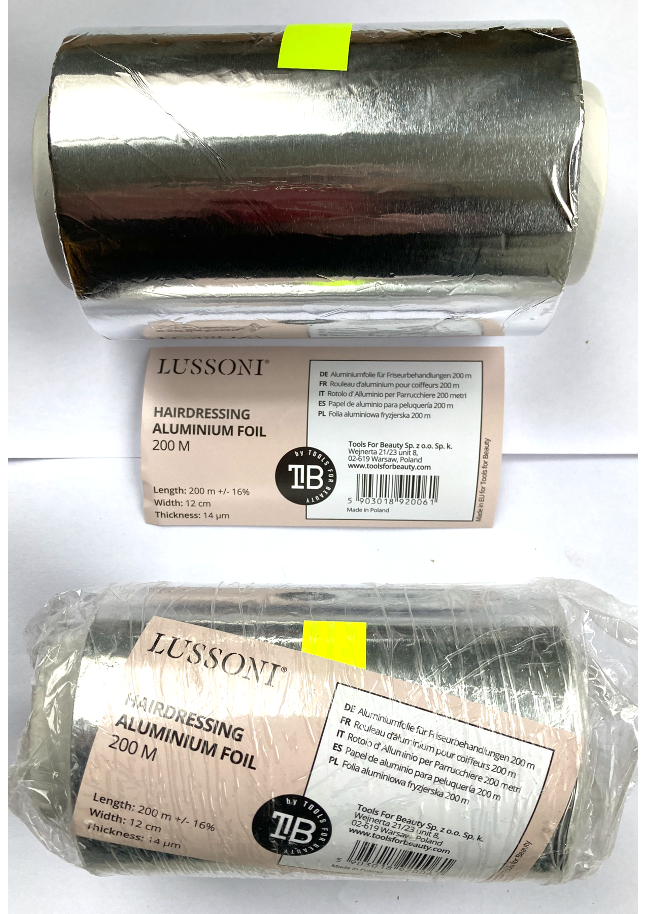 Damaged Lussoni Foil 120mm x 200m