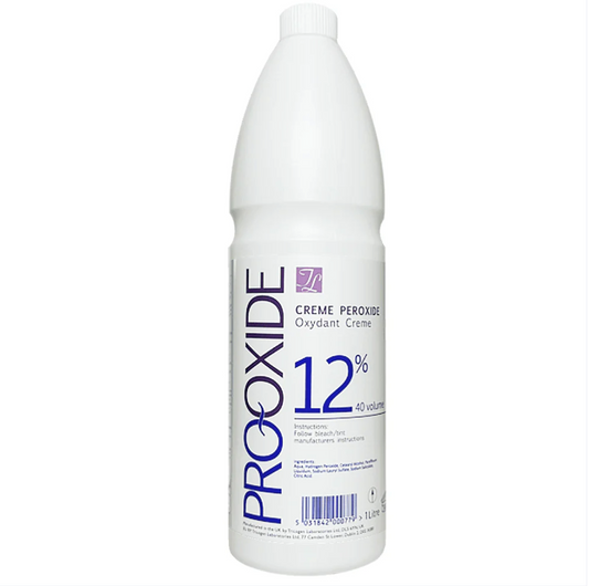 12% Pro Oxide Universal Cream Developer 40 volume peroxide 1litre