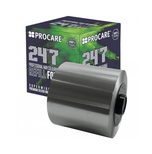 Procare Premium Silver Foil Refill Roll For use with 24*7 Automatic Dispenser 450mtr x 120mm